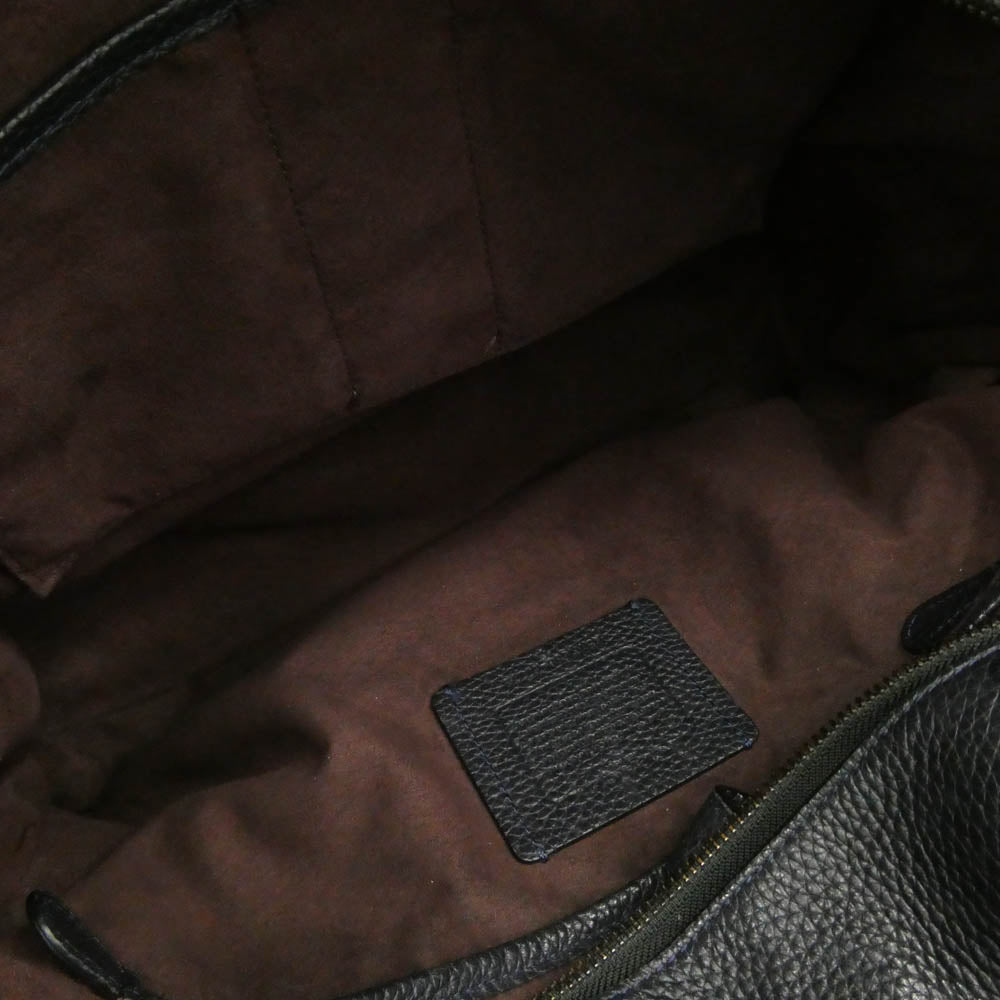 COACH コーチ 57773 Harness Metropolitan Tote レザー ハーネス メトロポリタン トートバッグ ネイビー系【中古】