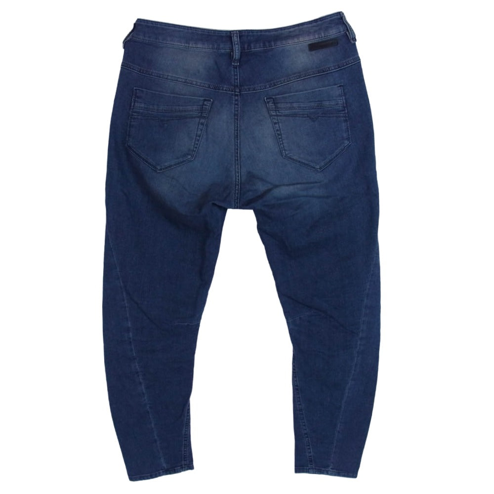 DIESEL ディーゼル FAYZA-NE ダメージ加工 リペア加工 ファイザー ストレッチ デニムパンツ ジーンズ インディゴ ブルー系 25【中古】