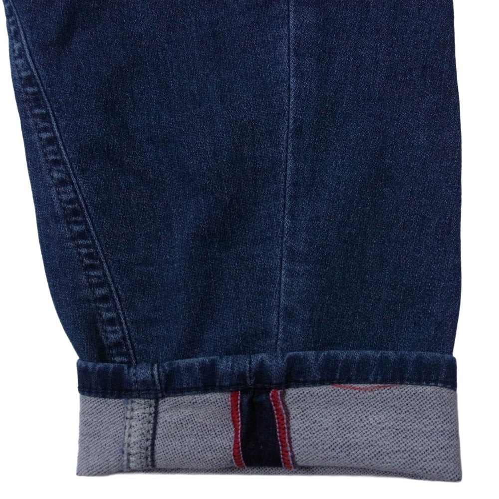 DIESEL ディーゼル FAYZA-NE ダメージ加工 リペア加工 ファイザー ストレッチ デニムパンツ ジーンズ インディゴ ブルー系 25【中古】