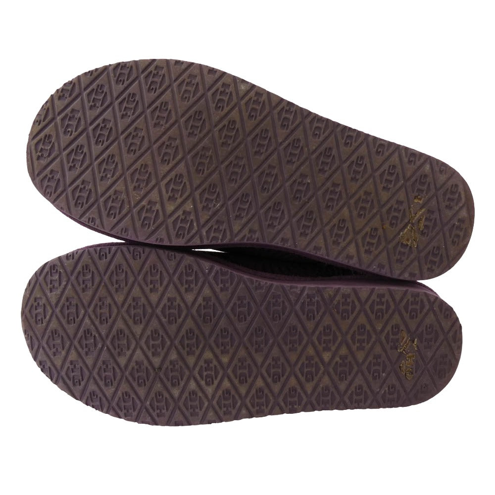 HYSTERIC GLAMOUR ヒステリックグラマー スネーク総柄 ムートンブーツ パープル系 表記サイズなし【中古】