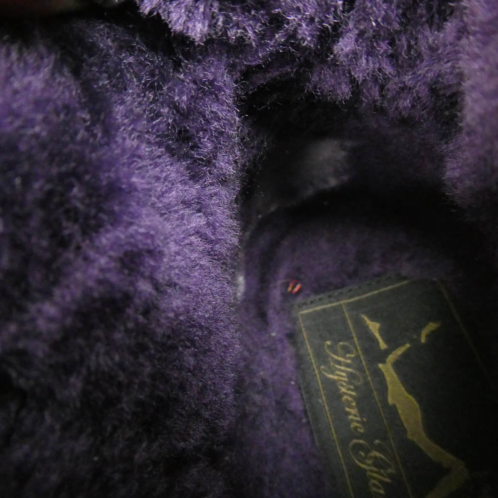 HYSTERIC GLAMOUR ヒステリックグラマー スネーク総柄 ムートンブーツ パープル系 表記サイズなし【中古】