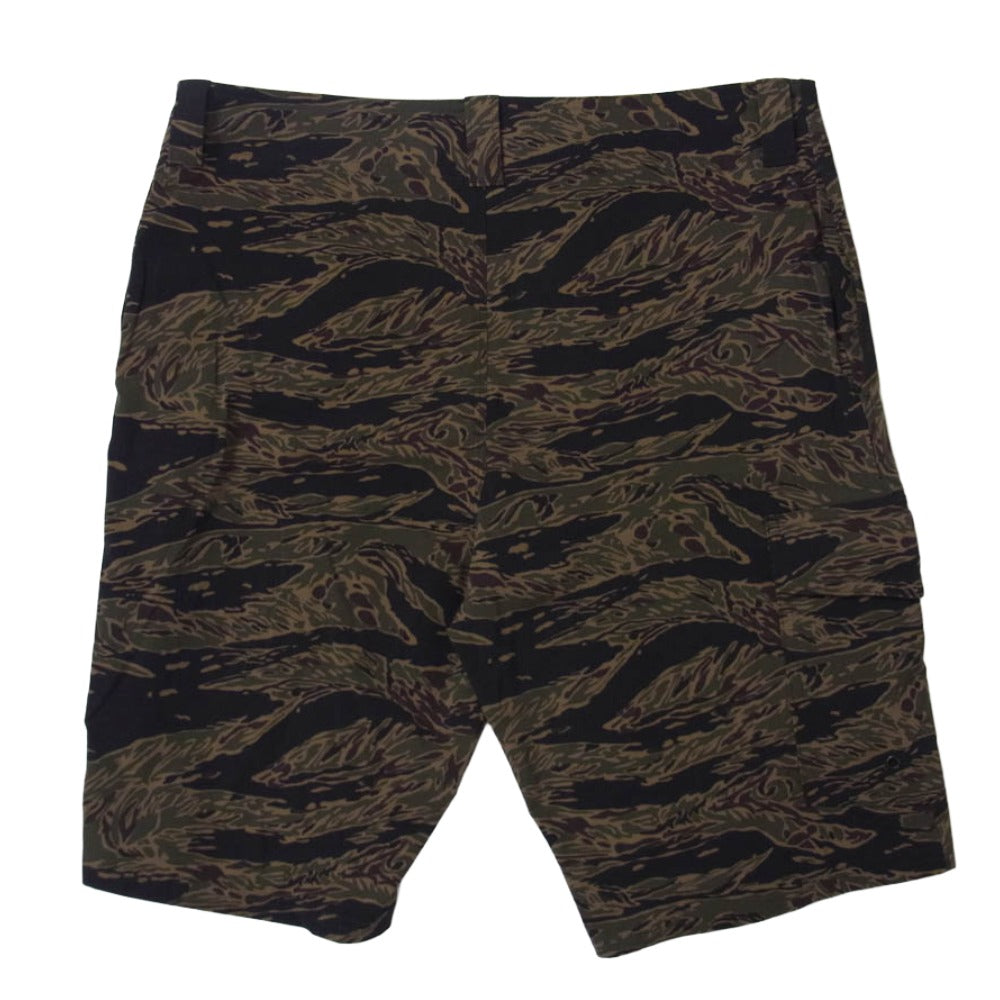 HYSTERIC GLAMOUR ヒステリックグラマー 0242QM02 カモフラ カーゴ スイム ショーツ ハーフパンツ カーキ系 M【中古】