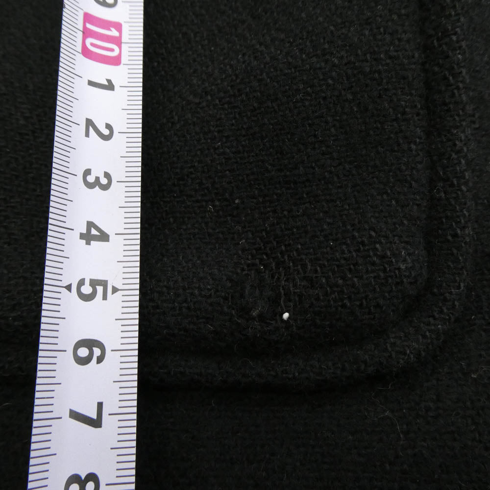 HYSTERIC GLAMOUR ヒステリックグラマー 2AC-6145 BOYS AND GIRLS ダッフル コート ブラック系 FREE【中古】