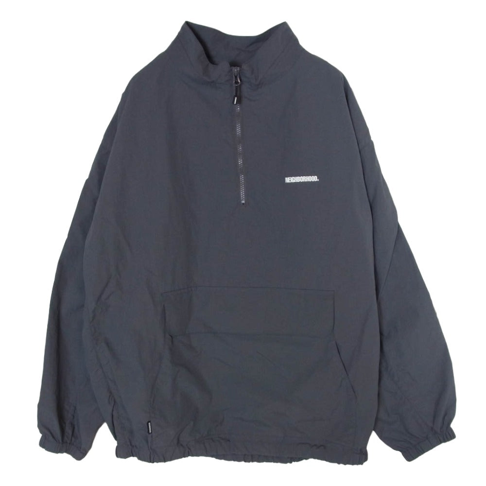 NEIGHBORHOOD ネイバーフッド 21AW 212TSNH-JKM03 ANORAK N-JKT アノラック ナイロン ジャケット ダークグレー系 M【中古】