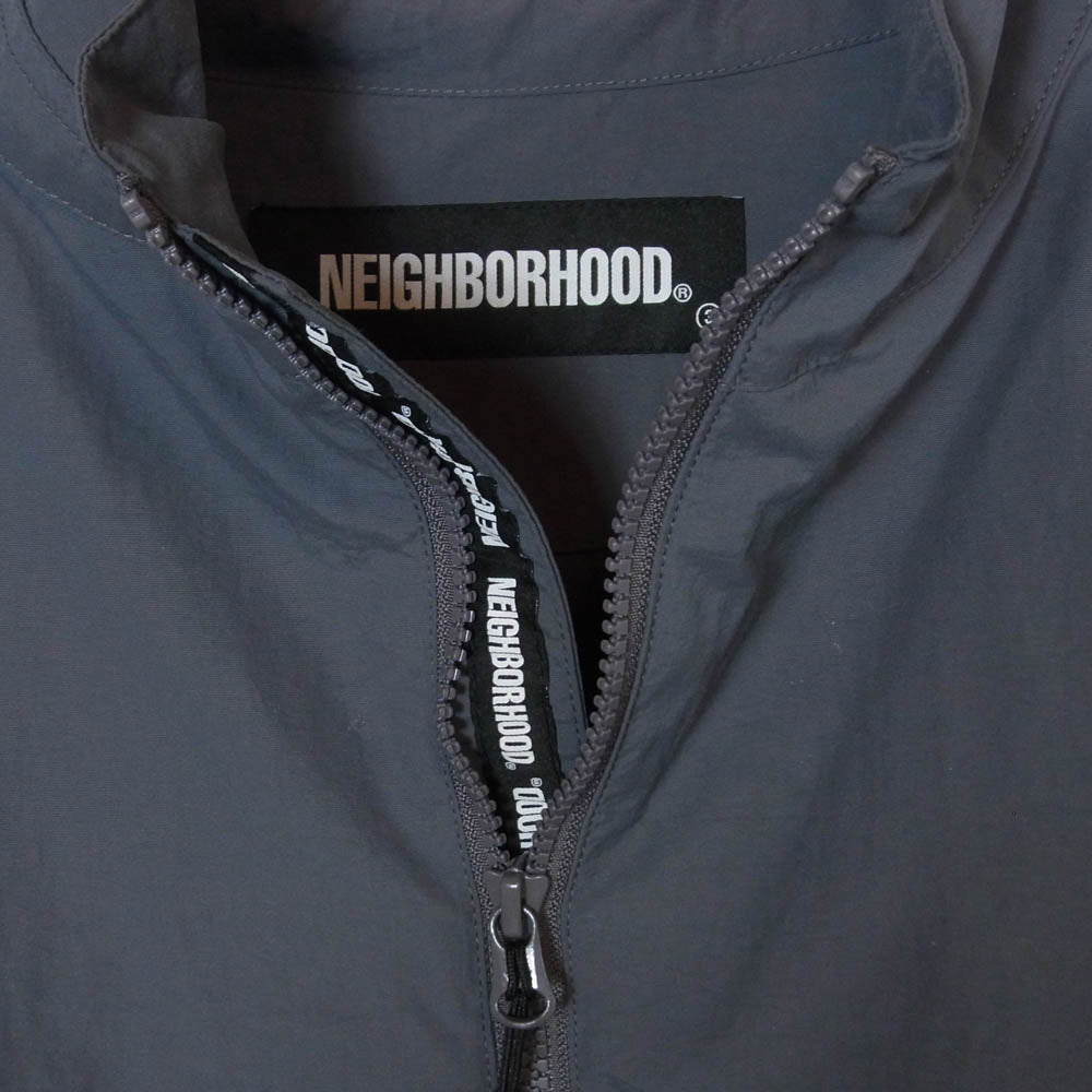 NEIGHBORHOOD ネイバーフッド 21AW 212TSNH-JKM03 ANORAK N-JKT アノラック ナイロン ジャケット ダークグレー系 M【中古】