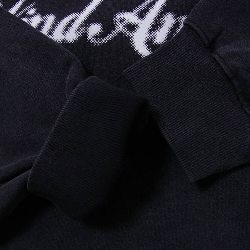 WIND AND SEA ウィンダンシー WDS-O-CLCS-Q3-CS-05 Hooded Sweatshirt ロゴプリント フーデッド スウェットシャツ フーディー パーカー ダークグレー系 XL【極上美品】【中古】