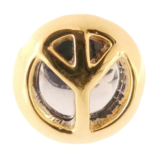 キャリアリング × PEACE PIECE 片耳用 ピアス ゴールド系【極上美品】【中古】