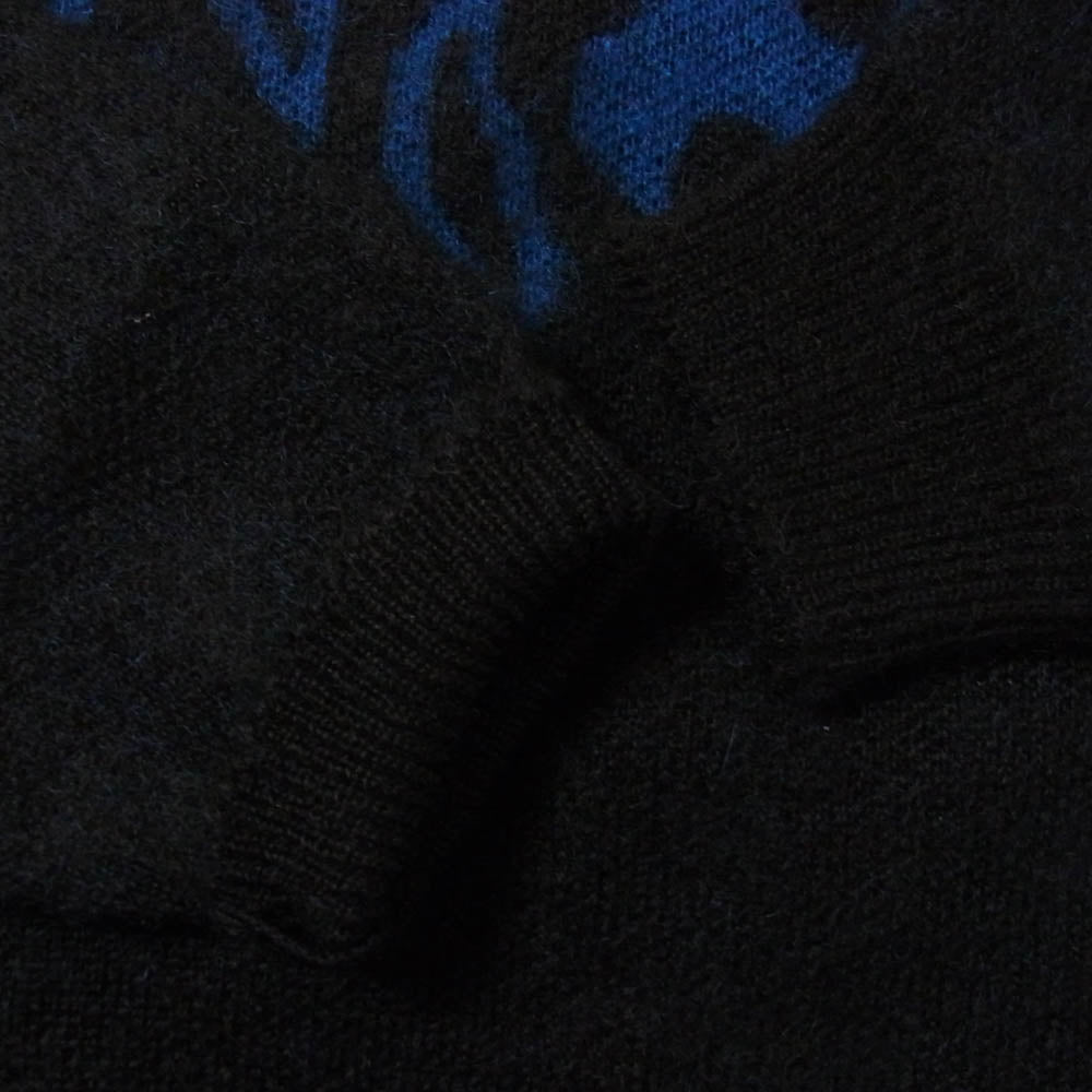 ラストマン 252LM-KN01 FLARE MOHAIR SWEATER フレア モヘア セーター ニット ブラック系 L【極上美品】【中古】
