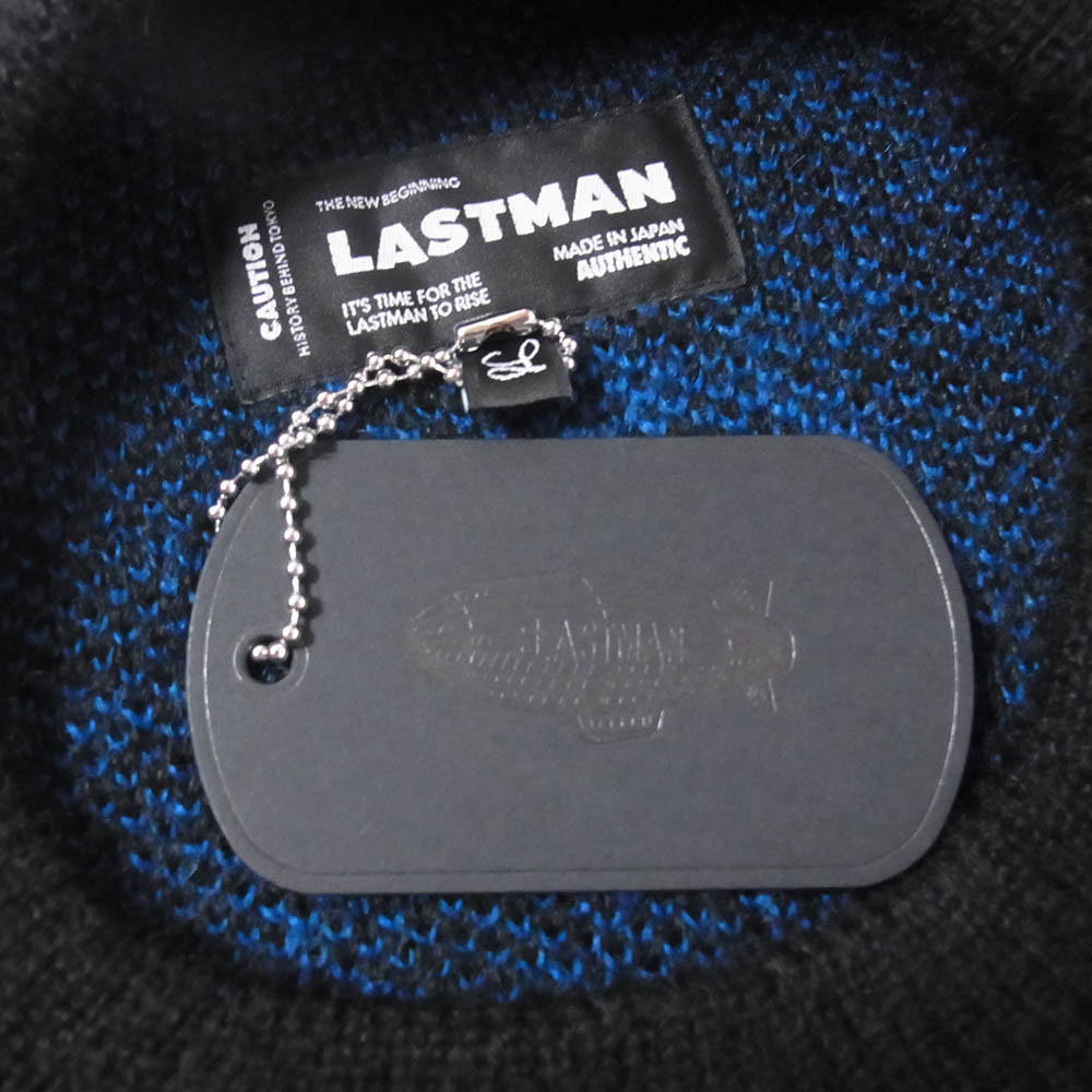 ラストマン 252LM-KN01 FLARE MOHAIR SWEATER フレア モヘア セーター ニット ブラック系 L【極上美品】【中古】
