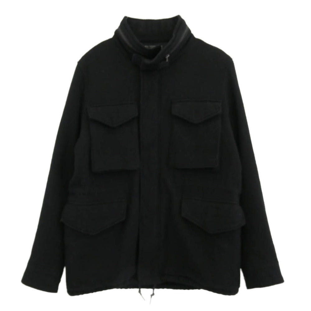 MINEDENIM マインデニム 2510-9002-99-022 Shrunk Wool Field JKT シュランクウール フィールドジャケット ブラック系 2【極上美品】【中古】