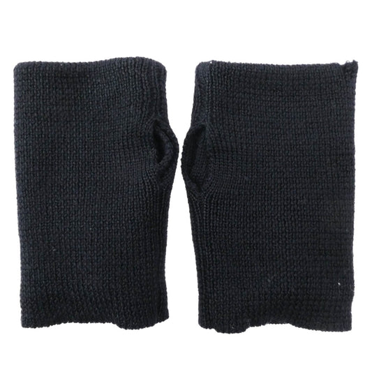 The REAL McCOY'S ザリアルマッコイズ MA16104 WOOL WRISTLETS ウール リストレット 手袋 ネイビー ブラック系【中古】