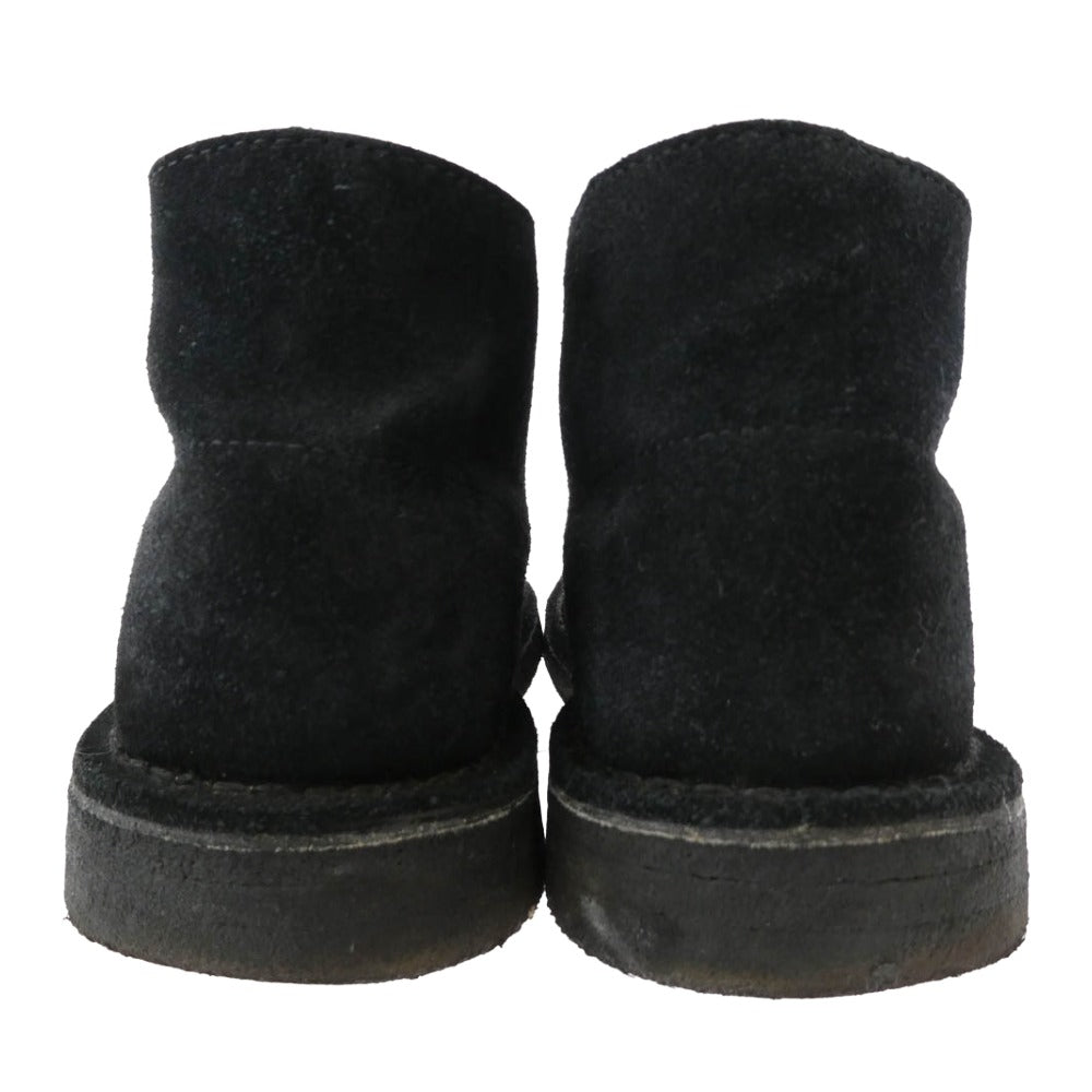Clarks クラークス 21621 Desert Boot スエード デザート ブーツ ブラック系 26cm【中古】