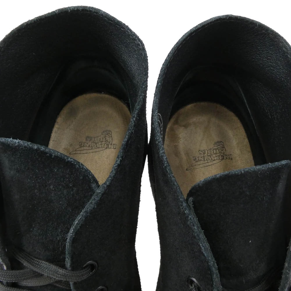 Clarks クラークス 21621 Desert Boot スエード デザート ブーツ ブラック系 26cm【中古】