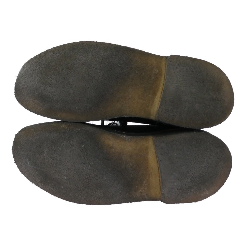 Clarks クラークス 21621 Desert Boot スエード デザート ブーツ ブラック系 26cm【中古】