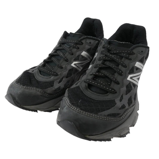 NEW BALANCE ニューバランス WI950BN2 USA製 MILITARY TRAINER 米軍 ローカット スニーカー ブラック系 8D【中古】