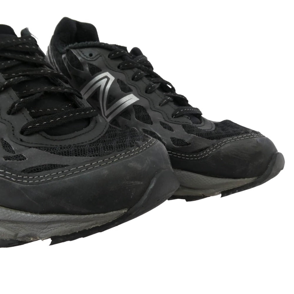 NEW BALANCE ニューバランス WI950BN2 USA製 MILITARY TRAINER 米軍 ローカット スニーカー ブラック系 8D【中古】