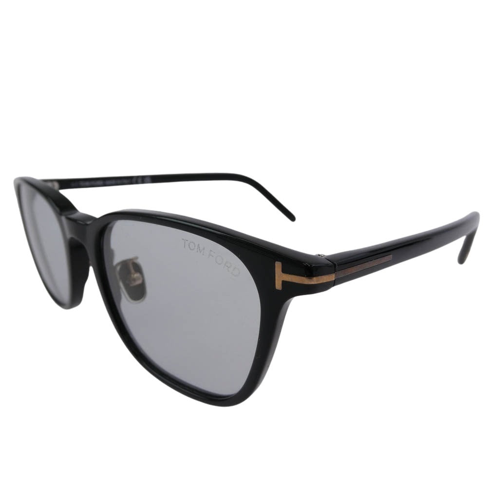 TOM FORD トムフォード TF1040-D イタリア製 ECO 01A スクエアシェイプ サングラス フレーム：ブラック系 52□18-140【中古】