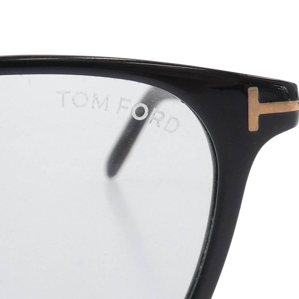 TOM FORD トムフォード TF1040-D イタリア製 ECO 01A スクエアシェイプ サングラス フレーム：ブラック系 52□18-140【中古】