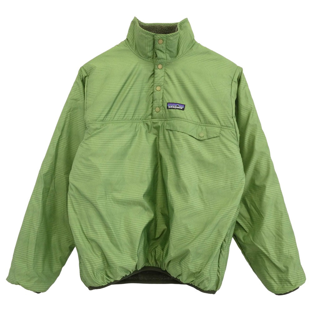 patagonia パタゴニア Synchilla Glissade Jacket シンチラ リバーシブル スナップT グリセード ジャケット グリーン系 表記サイズなし【中古】