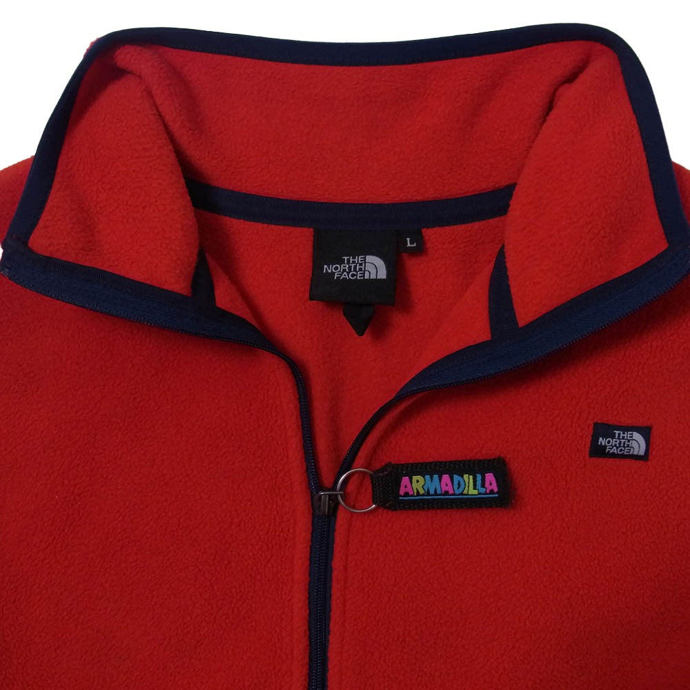 THE NORTH FACE ノースフェイス NA71340 ARMADILLA JACKET アルマディラ フリース ジャケット レッド系 L【中古】