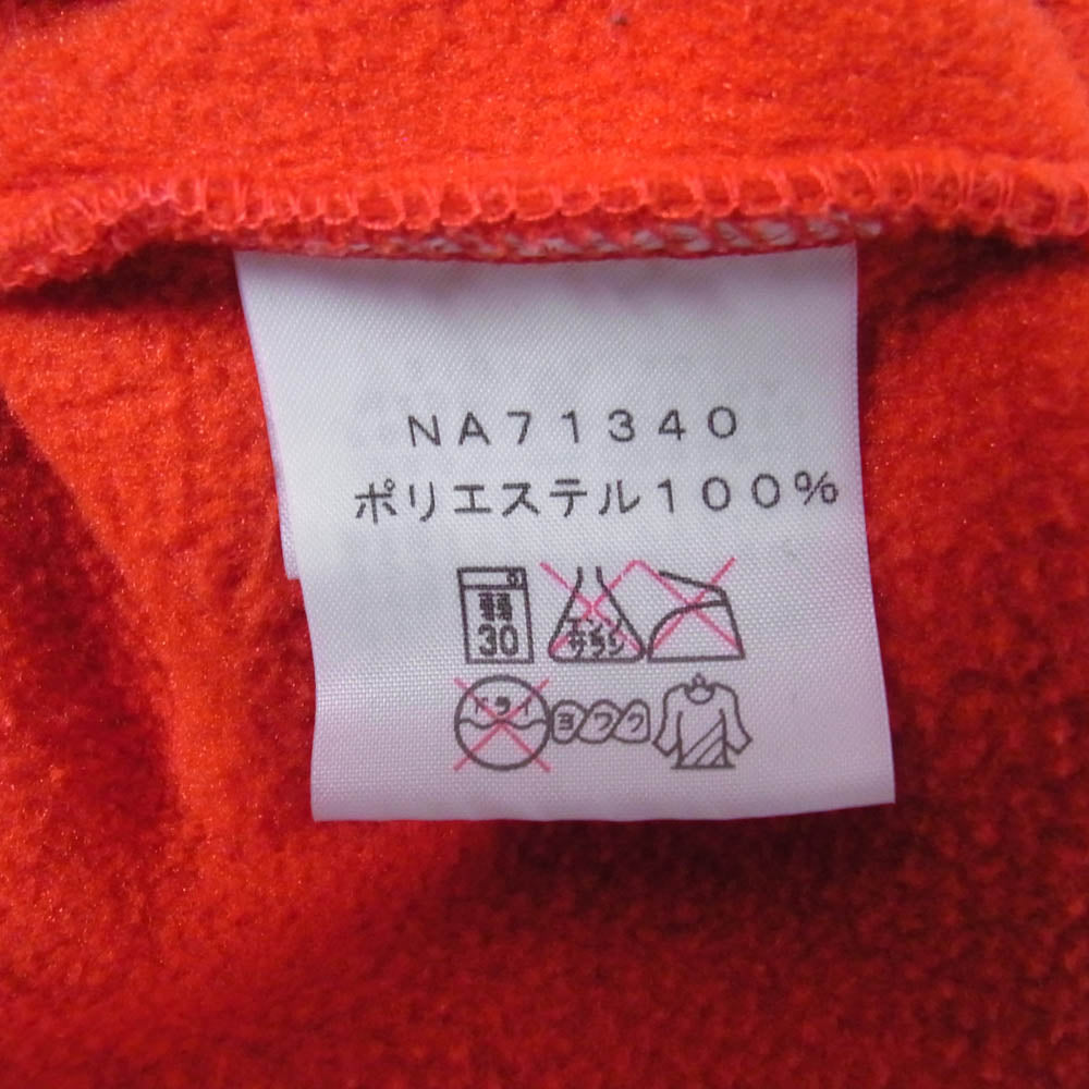 THE NORTH FACE ノースフェイス NA71340 ARMADILLA JACKET アルマディラ フリース ジャケット レッド系 L【中古】