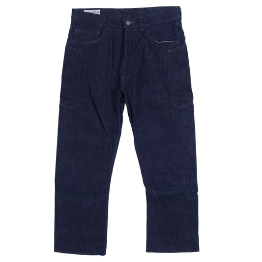 SASAFRAS ササフラス Fall Leaf Pants フォール リーフ デニム パンツ インディゴブルー系 S【中古】