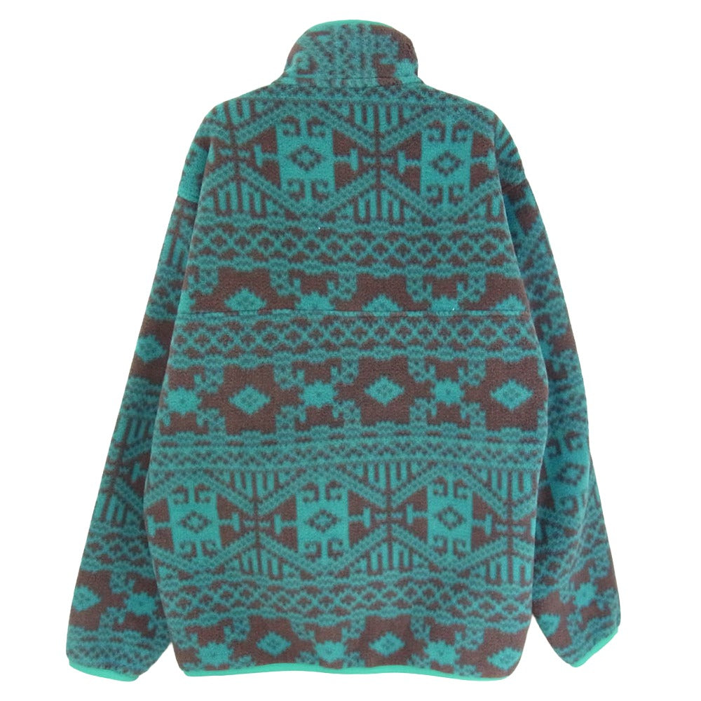 patagonia パタゴニア 11AW 25450 Synchilla Snap-T シンチラ スナップ T フリース プルオーバー ジャケット グリーン系 M【美品】【中古】
