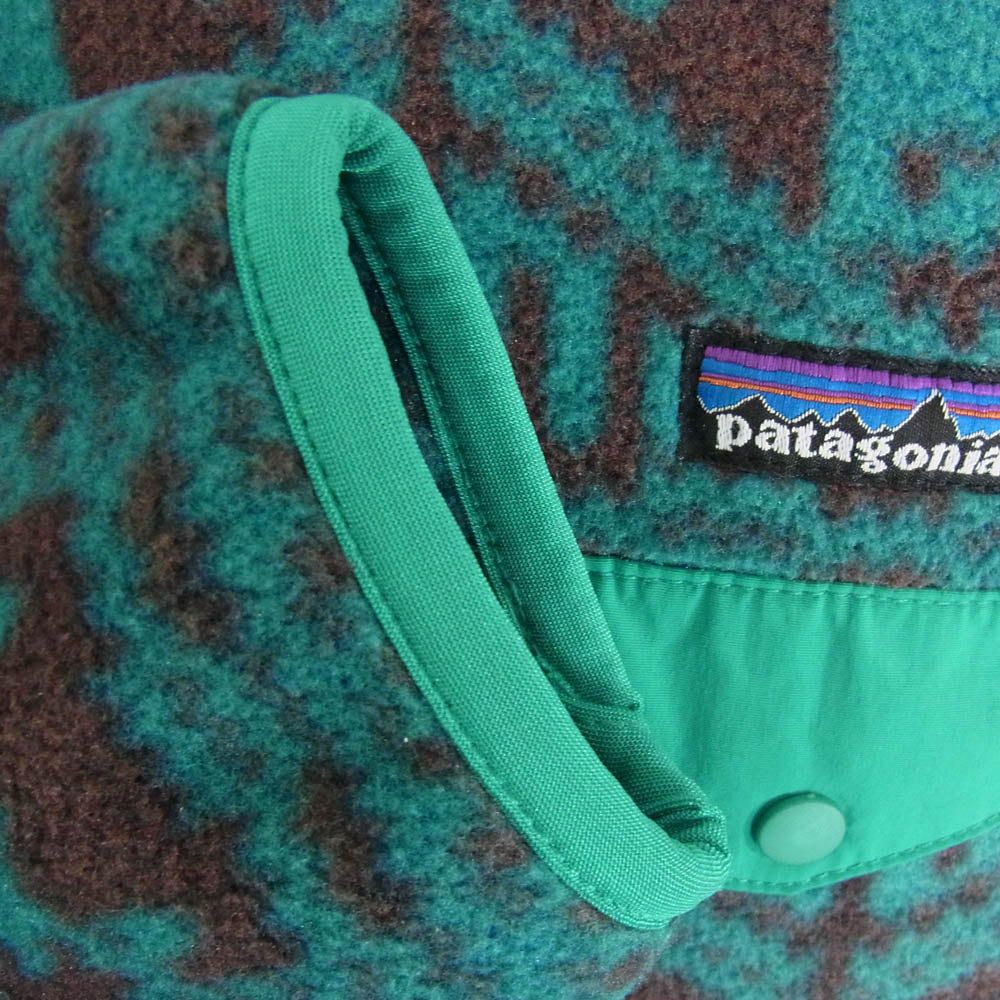 patagonia パタゴニア 11AW 25450 Synchilla Snap-T シンチラ スナップ T フリース プルオーバー ジャケット グリーン系 M【美品】【中古】