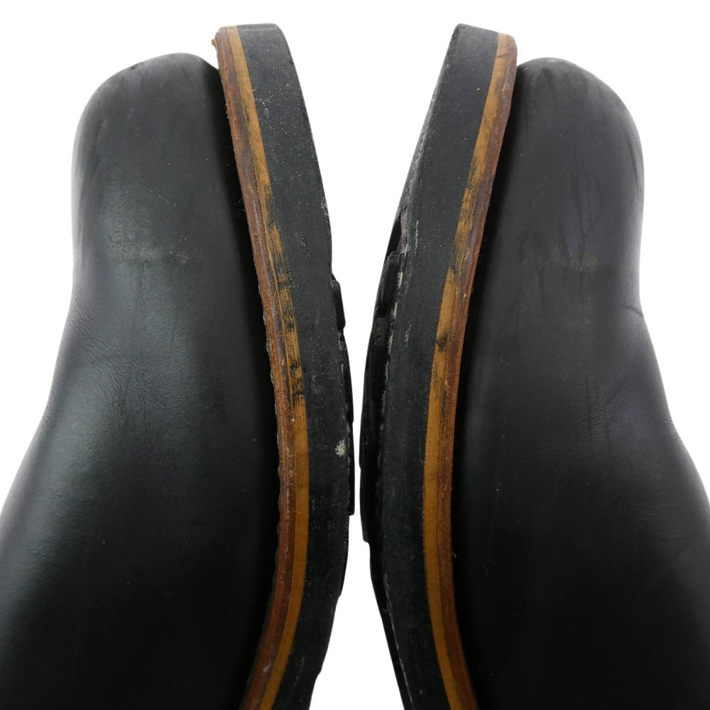 RED WING レッドウィング 2268 USA製 08年製 ENGINEER BOOTS スチールトゥ エンジニア ブーツ ブラック クローム ブラック系 8.5【中古】