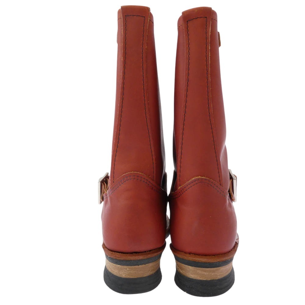 RED WING レッドウィング 8271 USA製 15年製 Engineer Boots スチールトゥ エンジニア ブーツ オロラセットポーテージ コーラル系 26.5cm【極上美品】【中古】