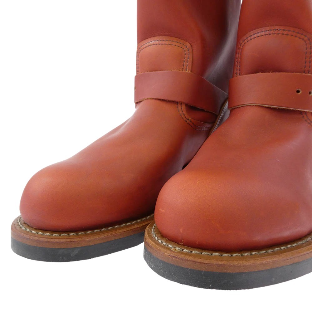 RED WING レッドウィング 8271 USA製 15年製 Engineer Boots スチールトゥ エンジニア ブーツ オロラセットポーテージ コーラル系 26.5cm【極上美品】【中古】