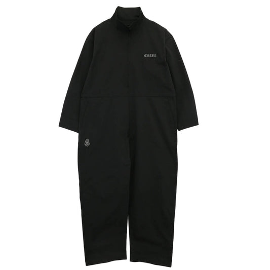 CALEE キャリー 26SS CL-26SS003EX JUMP SUITS ナイロン ジャンプスーツ ツナギ ブラック系 L【美品】【中古】