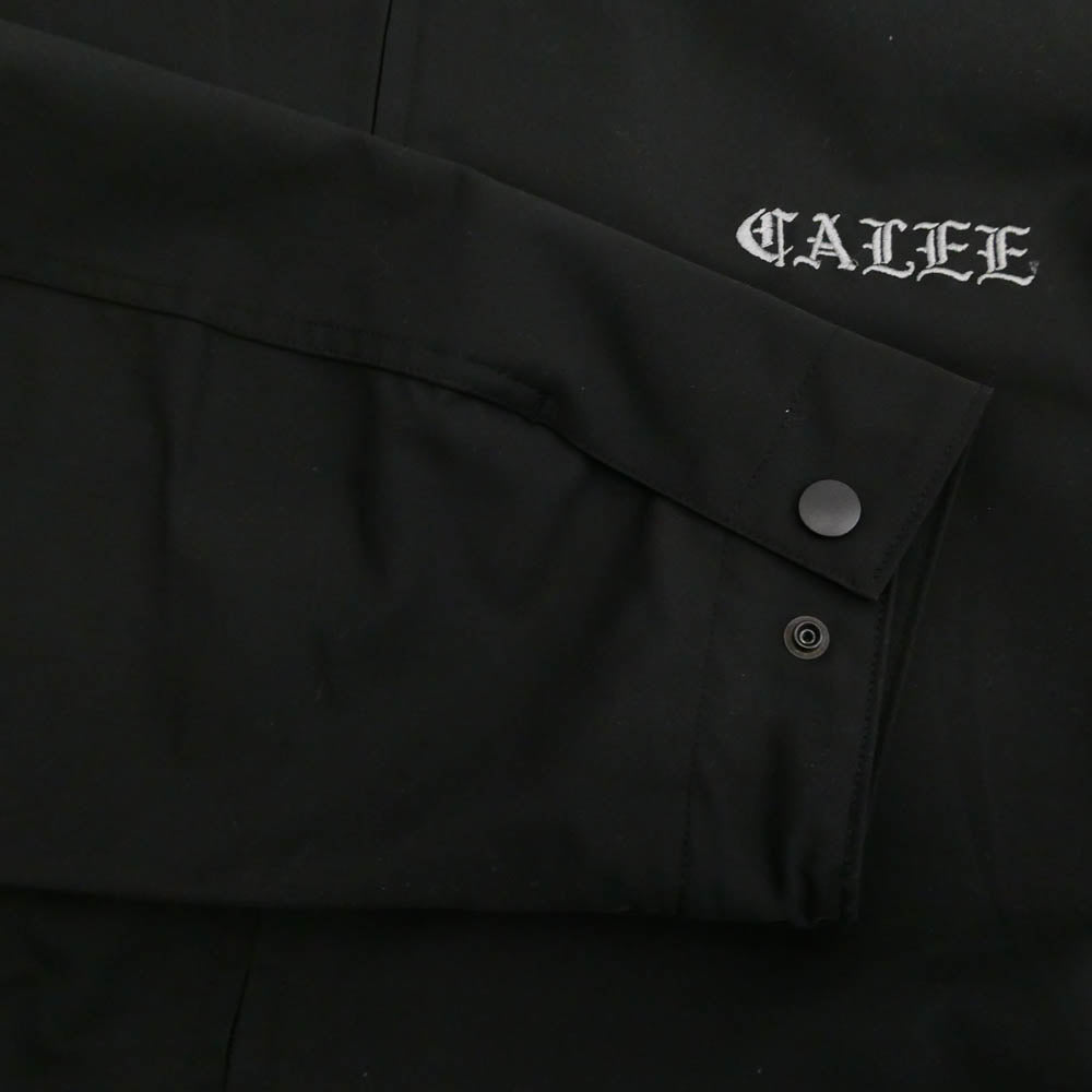 CALEE キャリー 26SS CL-26SS003EX JUMP SUITS ナイロン ジャンプスーツ ツナギ ブラック系 L【美品】【中古】