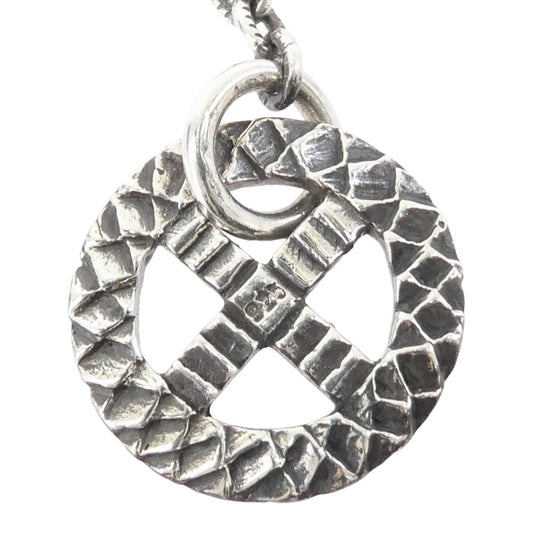 CALEE キャリー 25AW CL-25AW004JW × D.O.D SILVER SNAKE WHEEL NECKLACE ディーオーディー スネーク ホイール型 ネックレス シルバー系【中古】