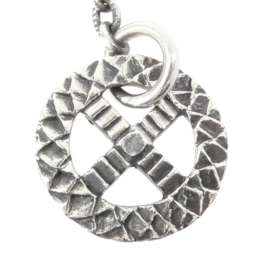 CALEE キャリー 25AW CL-25AW004JW × D.O.D SILVER SNAKE WHEEL NECKLACE ディーオーディー スネーク ホイール型 ネックレス シルバー系【中古】