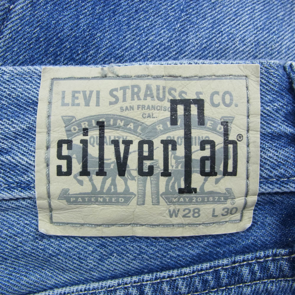 Levi's リーバイス A3421-0004 SILVER TAB LOOSE シルバータブ ルーズフィット デニム パンツ インディゴブルー系 W28L30【中古】