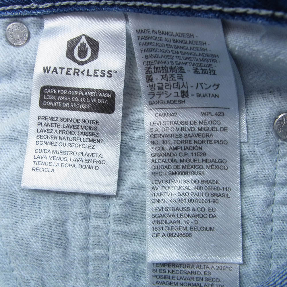 Levi's リーバイス A3421-0004 SILVER TAB LOOSE シルバータブ ルーズフィット デニム パンツ インディゴブルー系 W28L30【中古】