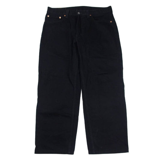 Levi's リーバイス 00550-0260 550 リラックス ジーンズ ブラックデニム パンツ ブラック系 W33L30【中古】