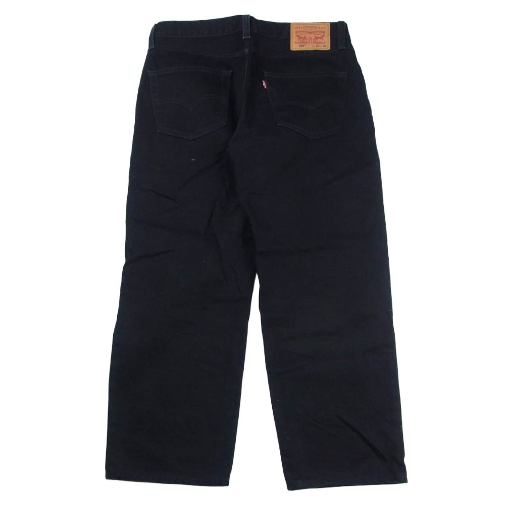 Levi's リーバイス 00550-0260 550 リラックス ジーンズ ブラックデニム パンツ ブラック系 W33L30【中古】