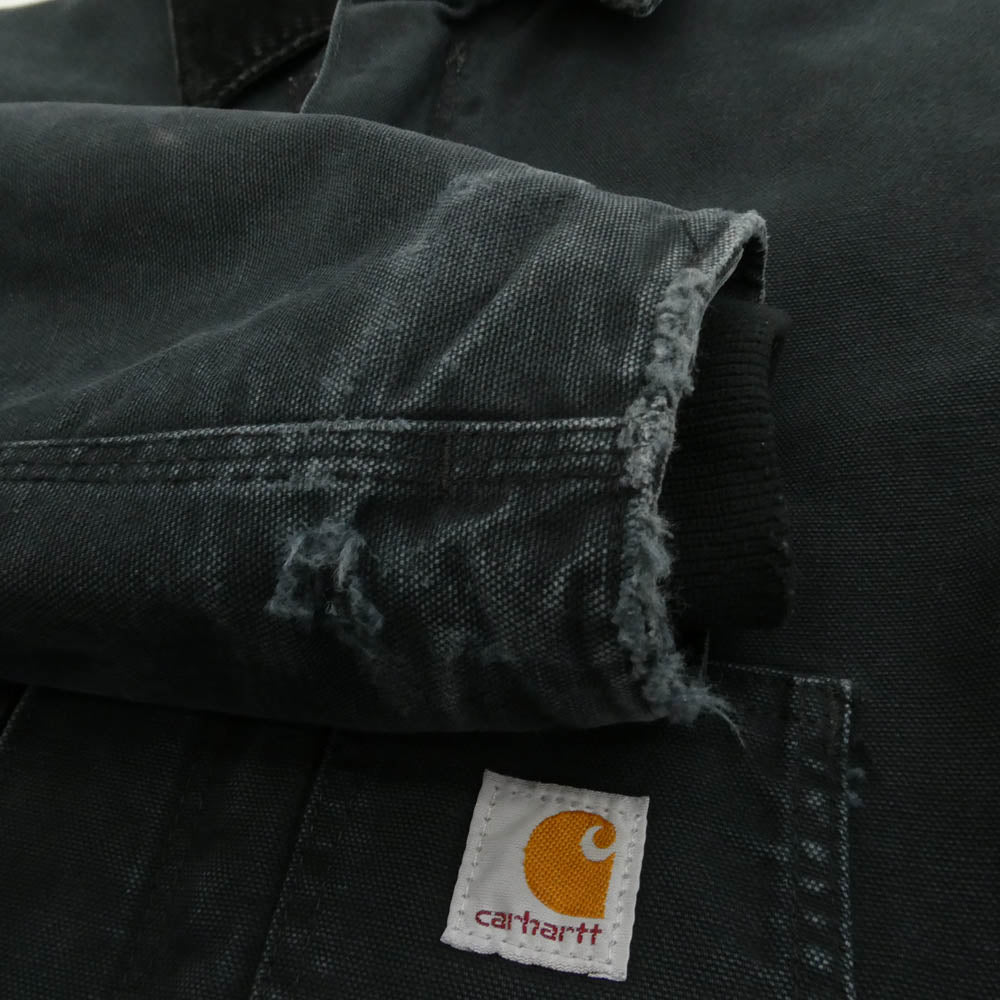 Carhartt カーハート 2017年 メキシコ製 トラディショナル ジャケット ブラック系 S【中古】