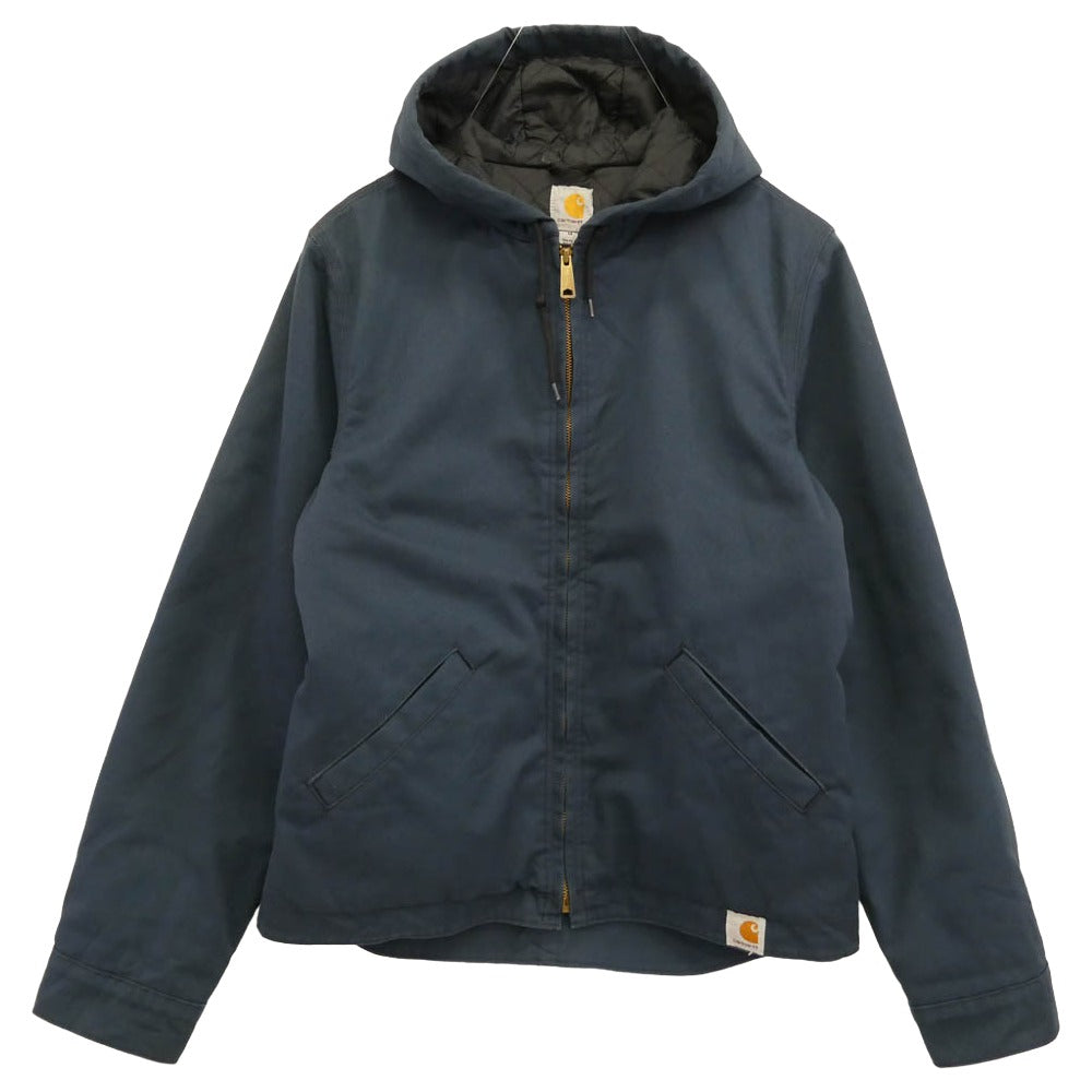Carhartt カーハート メキシコ製 クイックダック ジャケット ブルー系 褐返し(かちがえし)系 M【中古】