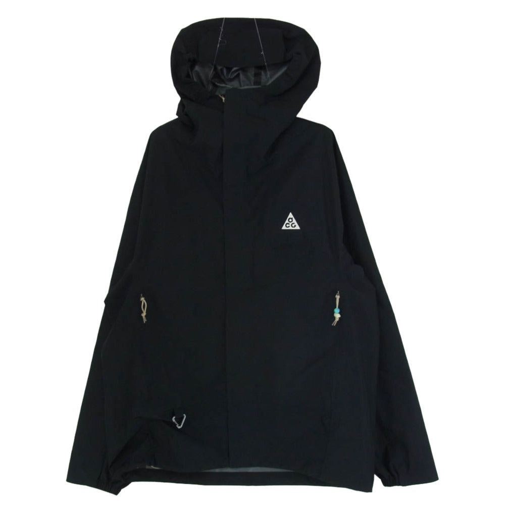 NIKE ナイキ DV9416-010 ACG SF CASCADE RAIN JACKET カスケード レイン フーディ ジャケット ブラック系 M【中古】