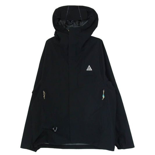NIKE ナイキ DV9416-010 ACG SF CASCADE RAIN JACKET カスケード レイン フーディ ジャケット ブラック系 M【中古】