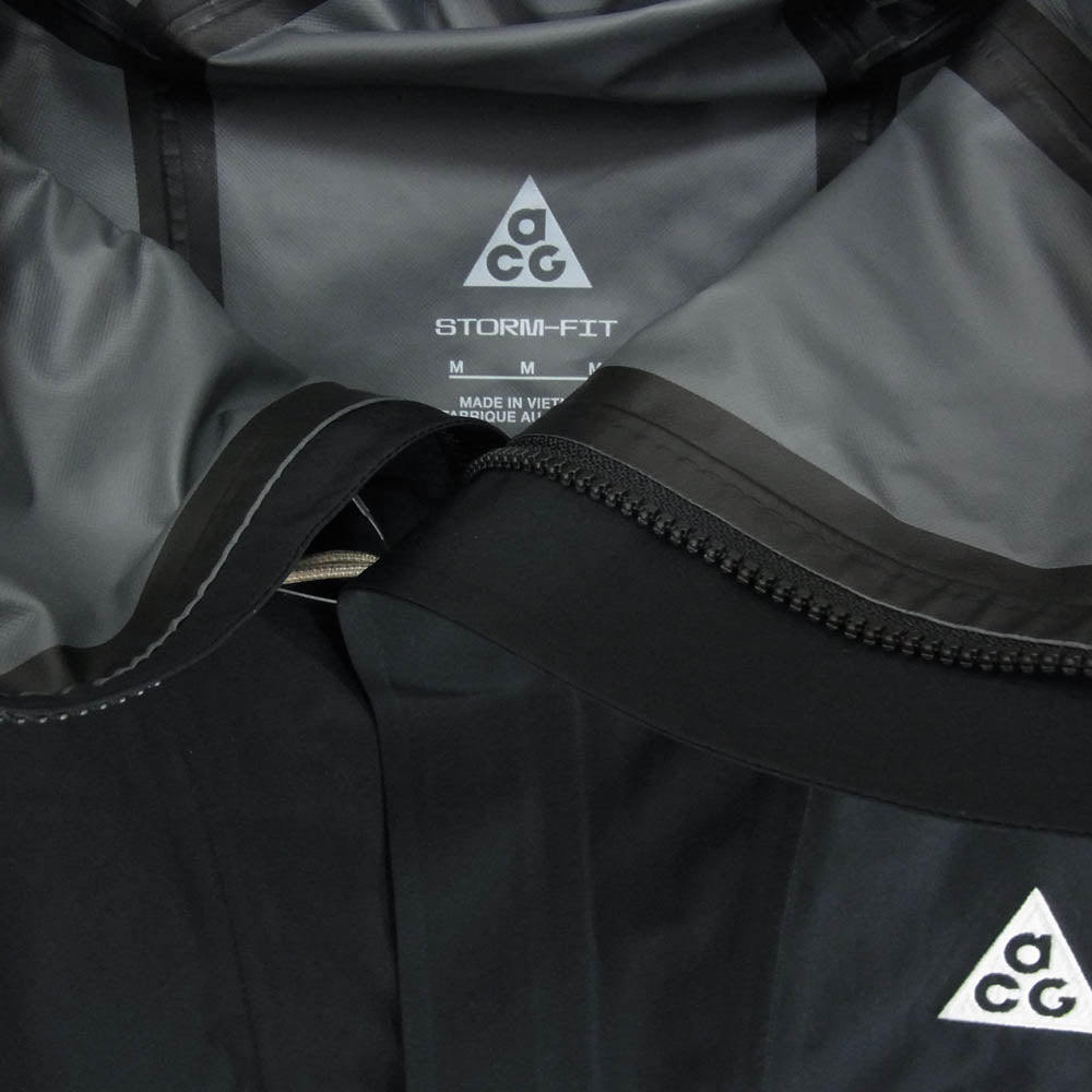 NIKE ナイキ DV9416-010 ACG SF CASCADE RAIN JACKET カスケード レイン フーディ ジャケット ブラック系 M【中古】