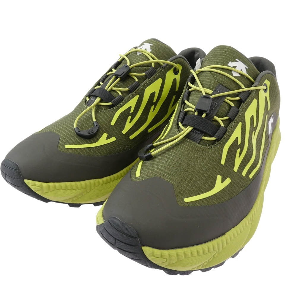 DESCENTE デサント DU5SRS06MZ VERTHER RA ヴェルサー ローカット スニーカー グリーン系 27.5cm【極上美品】【中古】