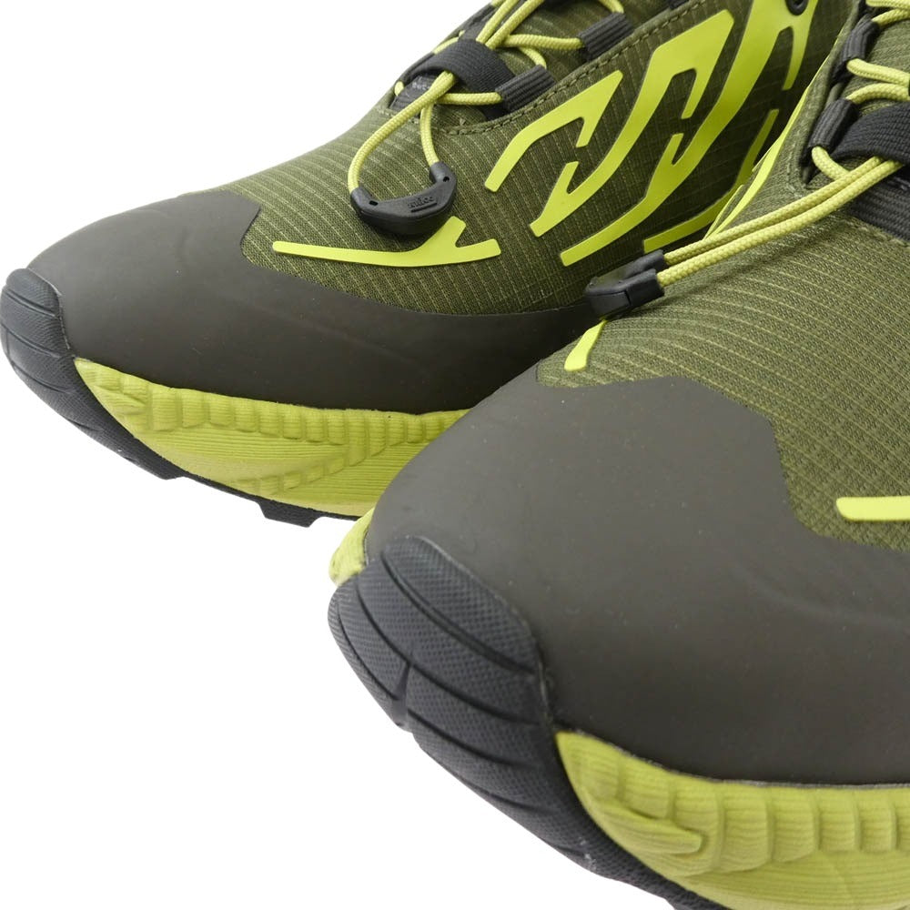 DESCENTE デサント DU5SRS06MZ VERTHER RA ヴェルサー ローカット スニーカー グリーン系 27.5cm【極上美品】【中古】