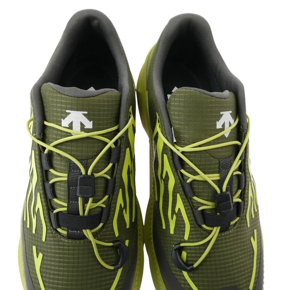 DESCENTE デサント DU5SRS06MZ VERTHER RA ヴェルサー ローカット スニーカー グリーン系 27.5cm【極上美品】【中古】