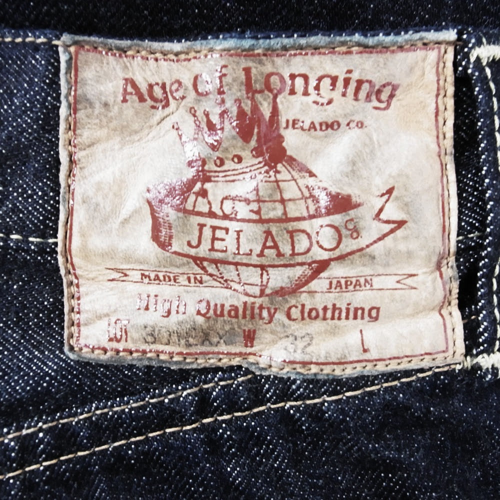 JELADO ジェラード JP94301E Age of Longing Black tag 301EXX Denim Pants 黒タグ デニム パンツ インディゴブルー系 32【新古品】【未使用】【中古】