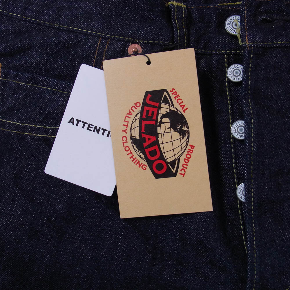 JELADO ジェラード JP94301E Age of Longing Black tag 301EXX Denim Pants 黒タグ デニム パンツ インディゴブルー系 32【新古品】【未使用】【中古】