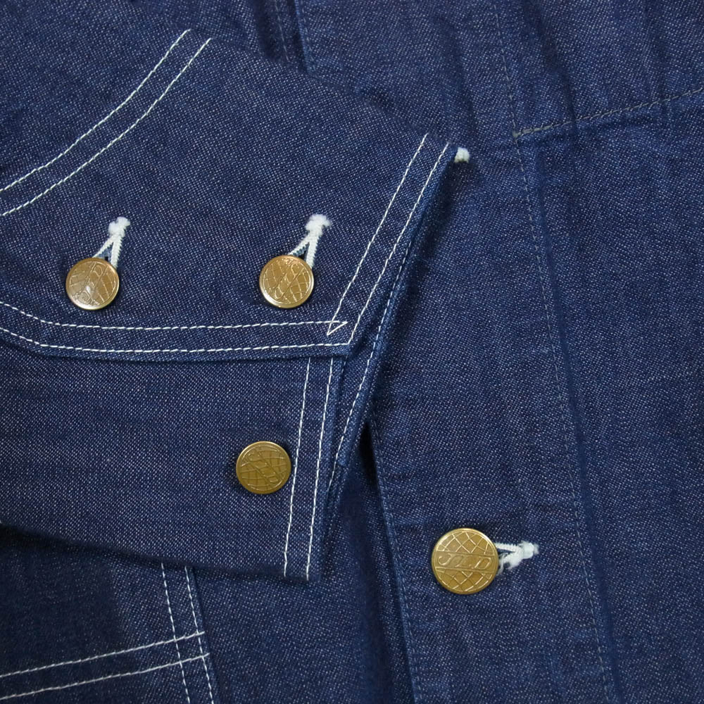 JELADO ジェラード JP94491J 491J Coverall デニム カバーオール ジャケット インディゴブルー系 M【新古品】【未使用】【中古】